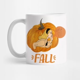 Retro Fall Pumpkin Spice Mug